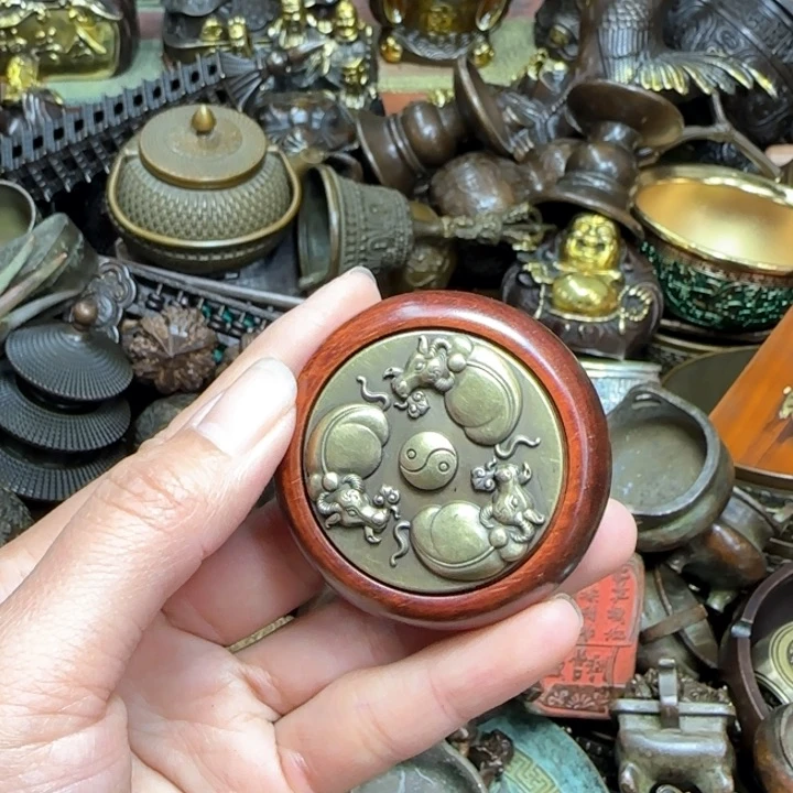 铜材质文玩客厅家具摆件