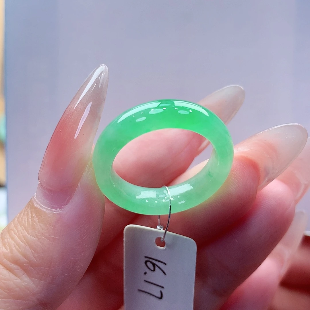 翡翠未镶嵌戒指缅甸A货