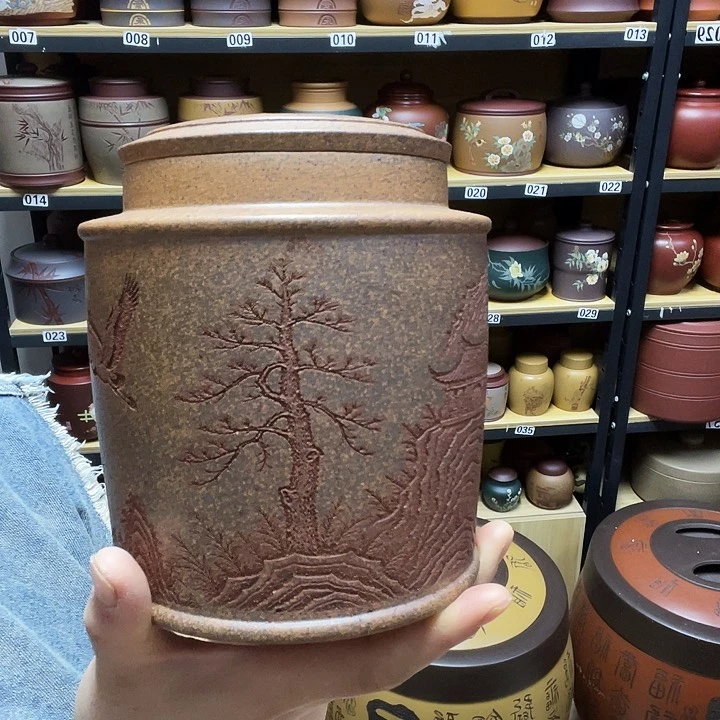 紫砂茶叶罐紫砂茶叶罐