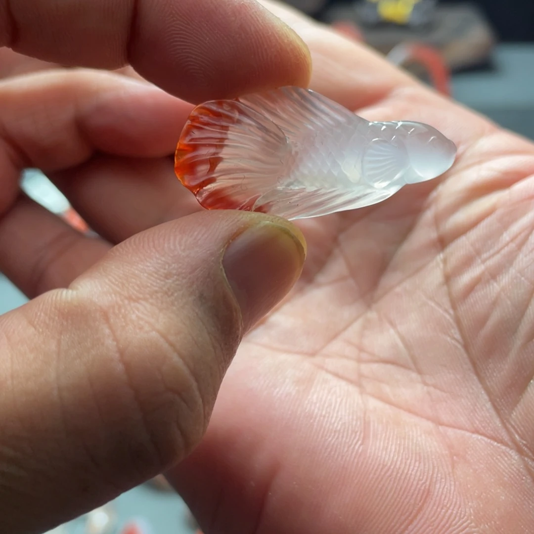 南红玛瑙未镶嵌挂件