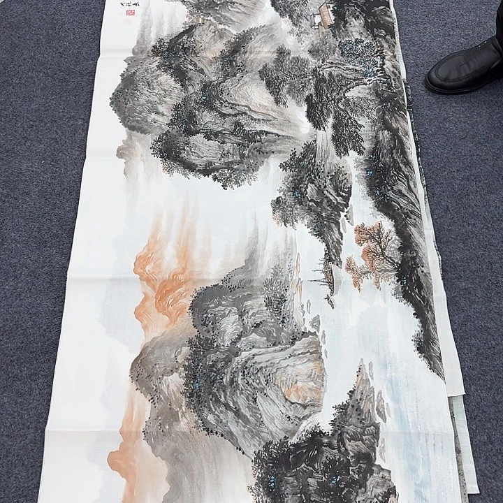 国画纯手绘国画作品