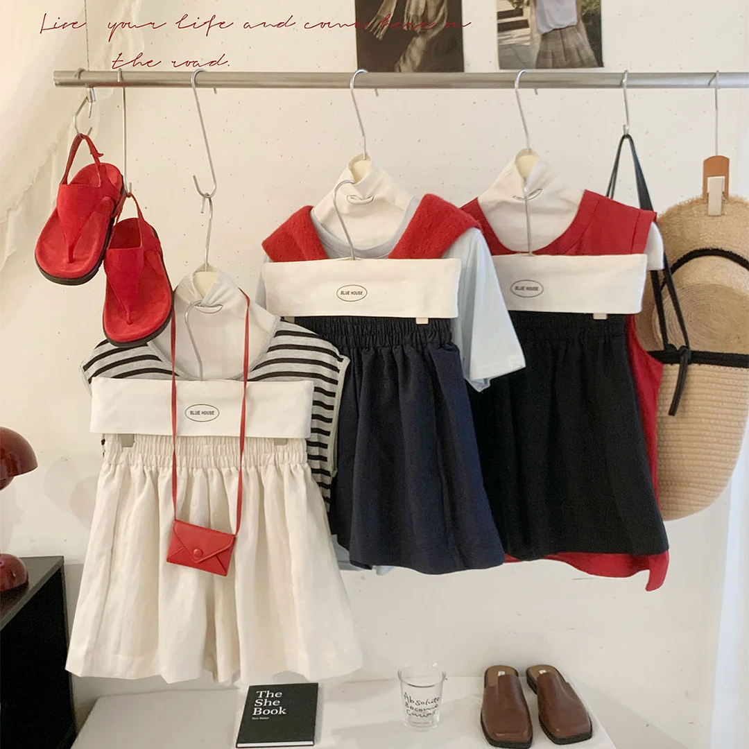 韩风简约洗水杏色休闲阔腿短裤女夏季日常小个子高腰宽松热裤