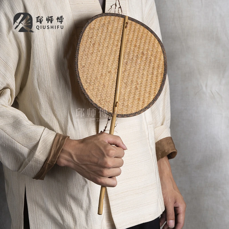 SZ038（邱峰专属）手工竹编婆婆扇