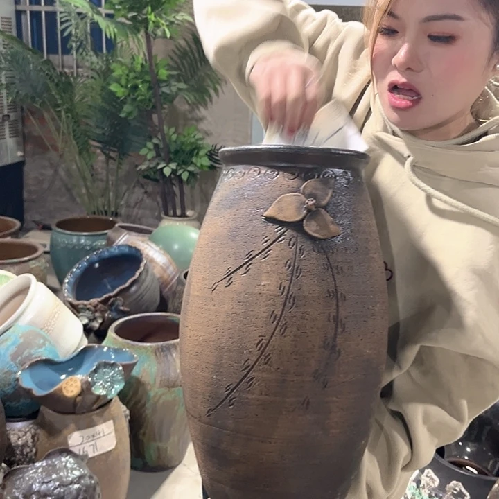 正品口18高47花盆无孔