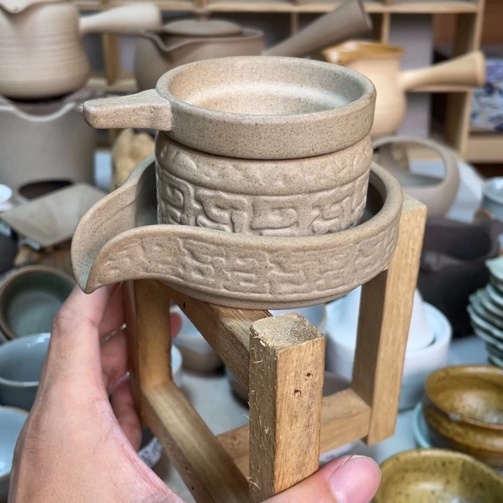 壶老段烧茶器茶具！
