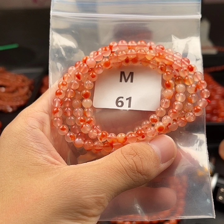 未镶嵌南红玛瑙多样性发货5m m南红玛瑙