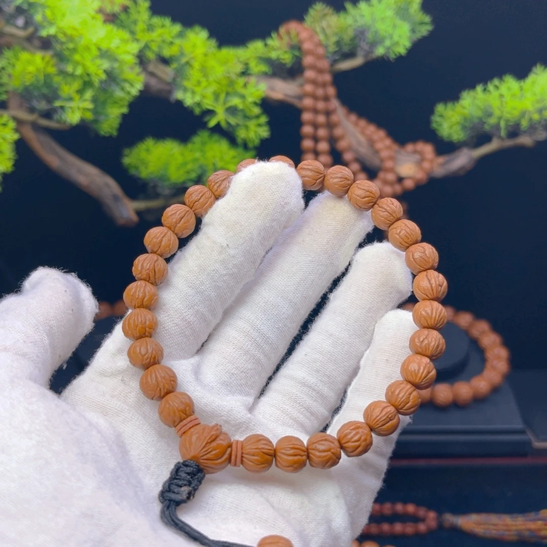 如***松吊坠桃核野生桃核