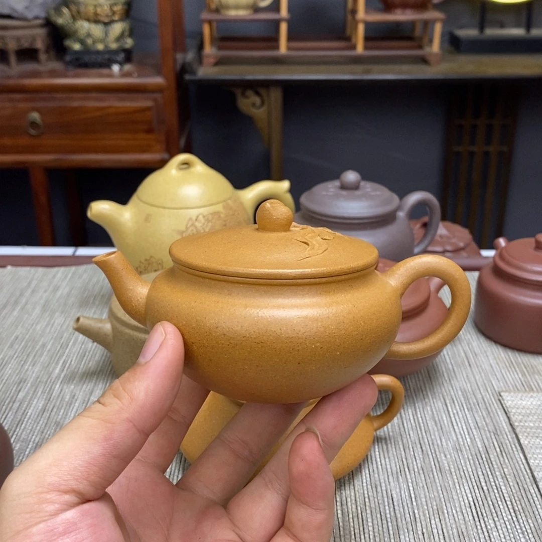 段泥茶壶容量220毫升