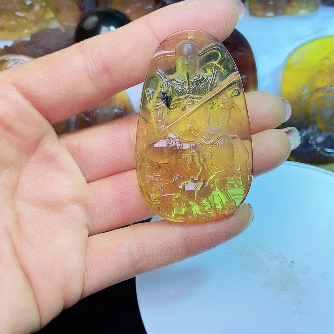 琥珀颈饰未镶嵌玄武f大谛