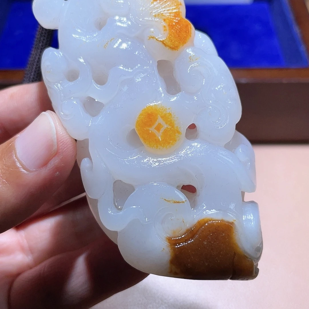 和田玉颈饰未镶嵌A7