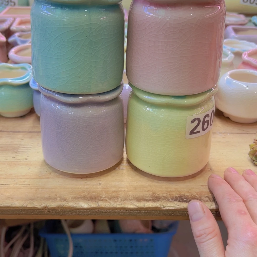 陶瓷花盆当场凑满12包邮