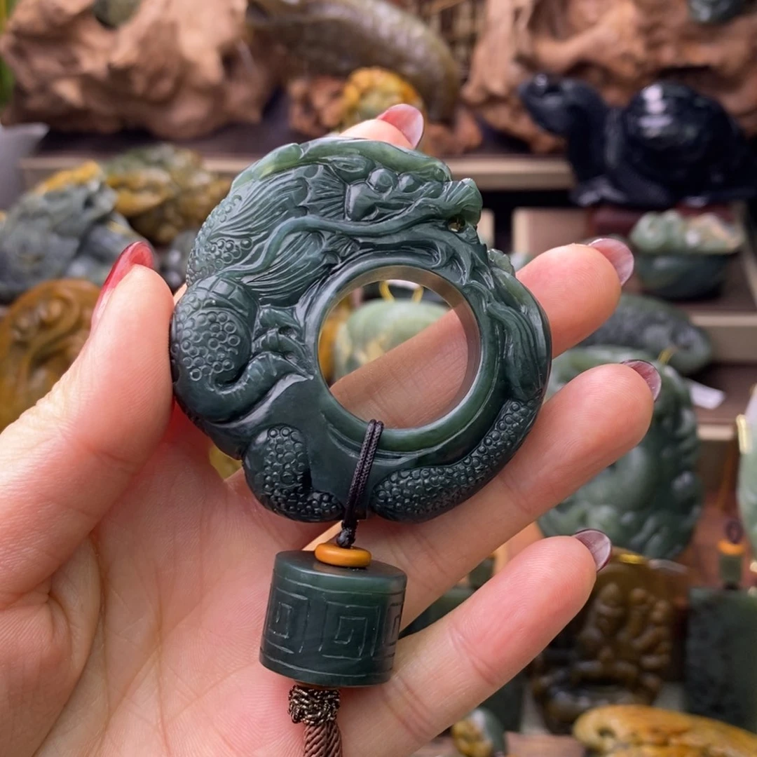 和田玉把件未镶嵌鸿*初