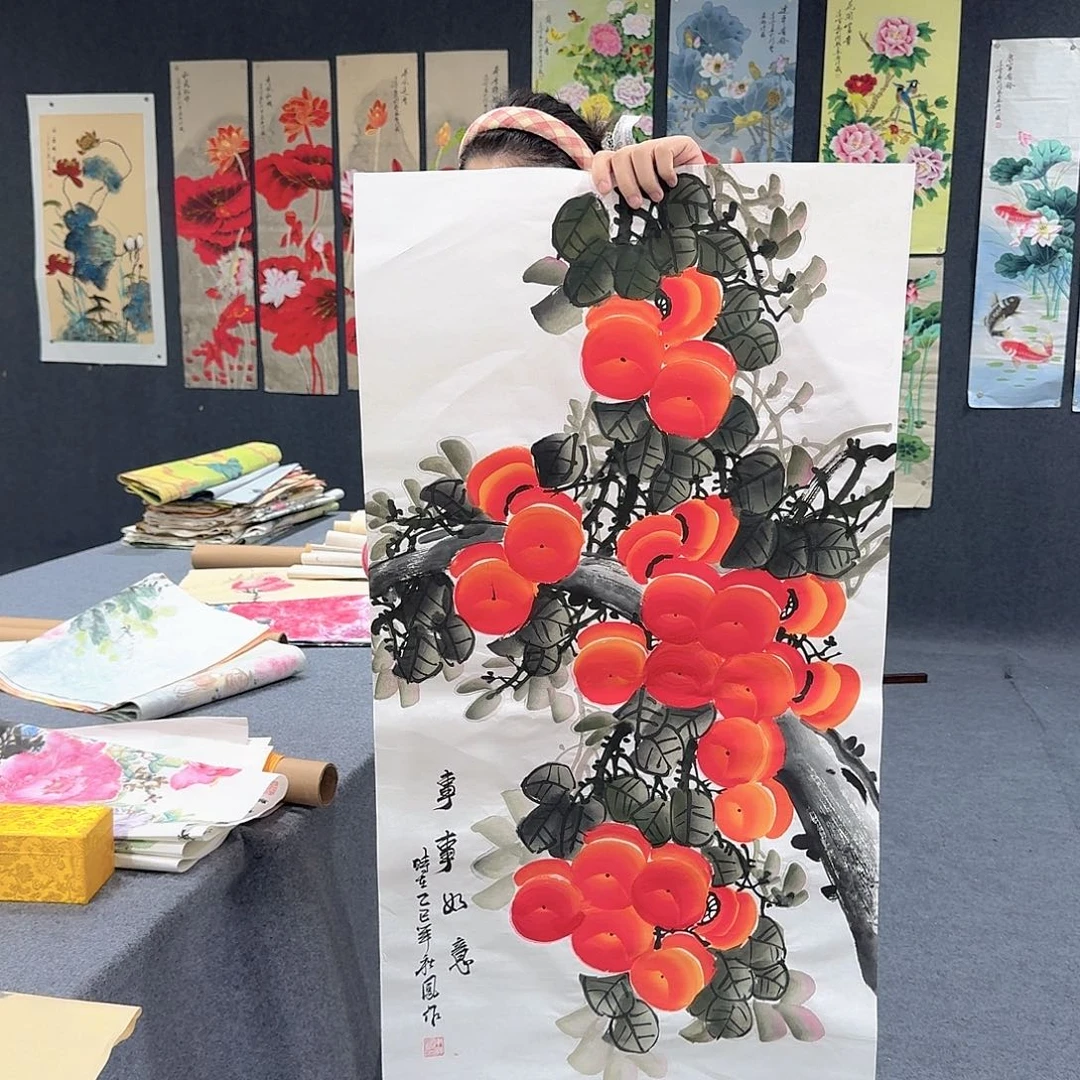 国画非常精美的一副作品