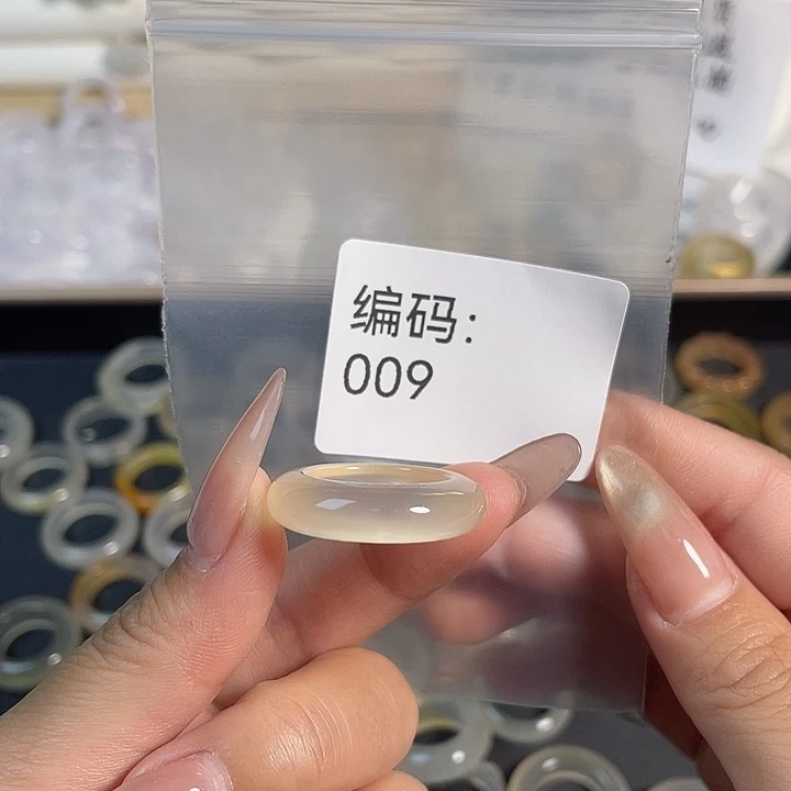 玛瑙/玉髓未镶嵌戒指009港16