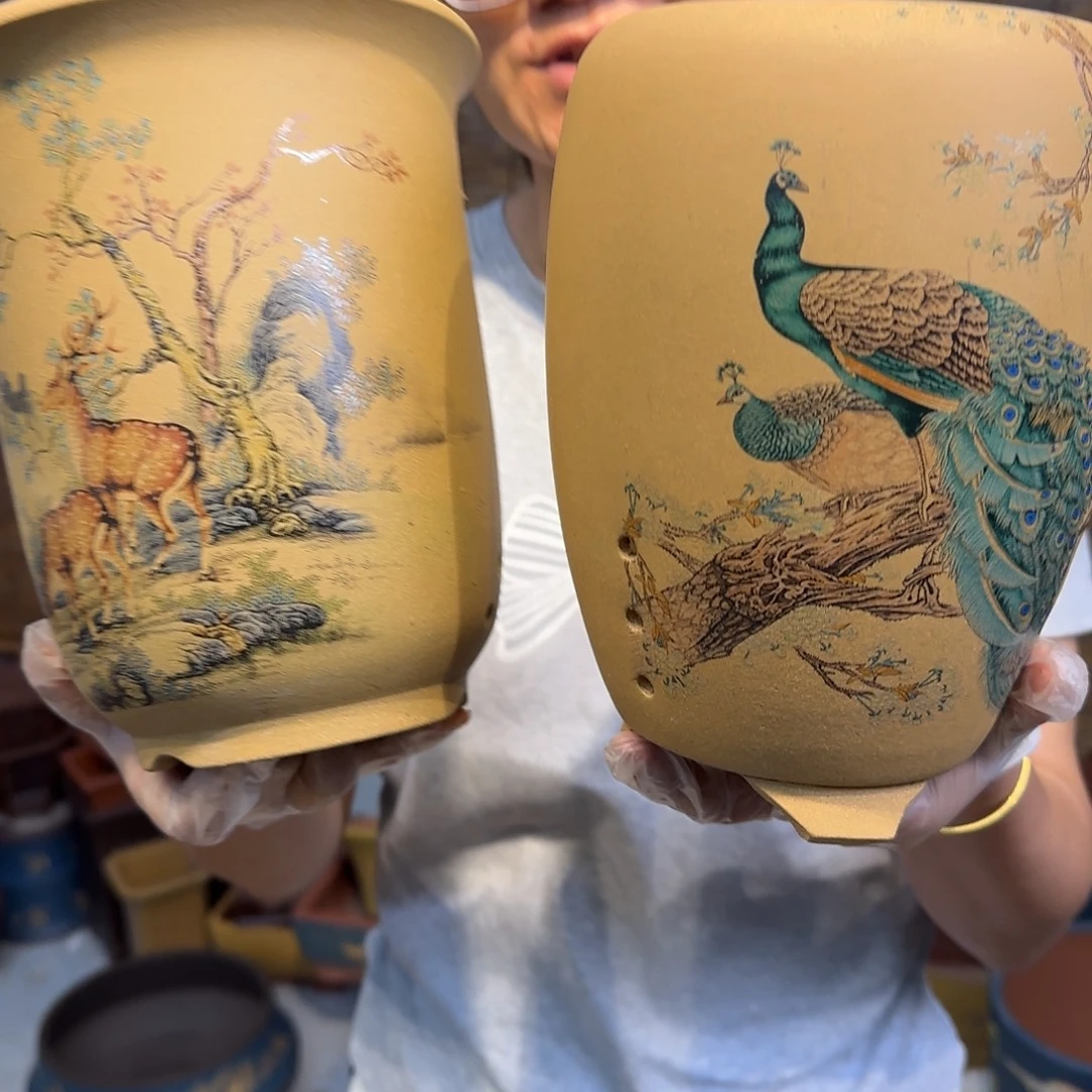 紫砂花盆紫砂口径