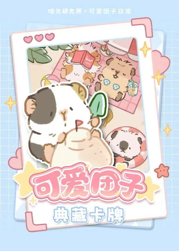 呆呆【拆卡】Piggy Dumplings 可爱团子典藏卡 默认代拆