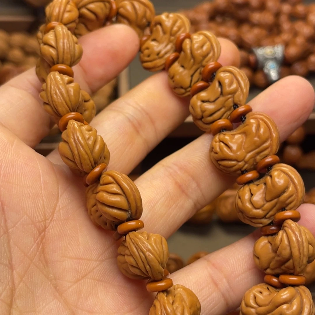 手串桃核龙纹桃核40