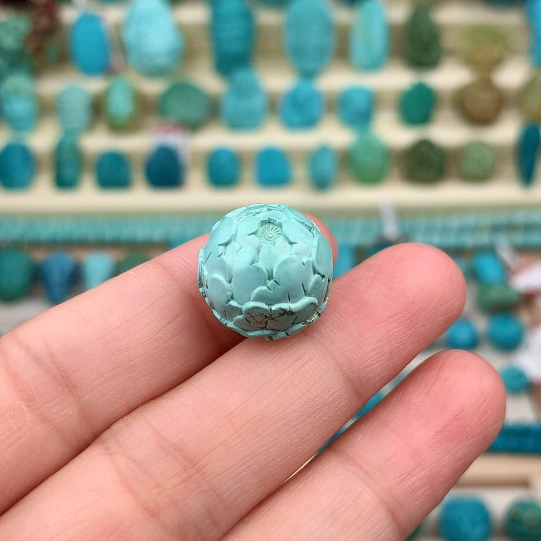 未镶嵌绿松石珠宝奇石15