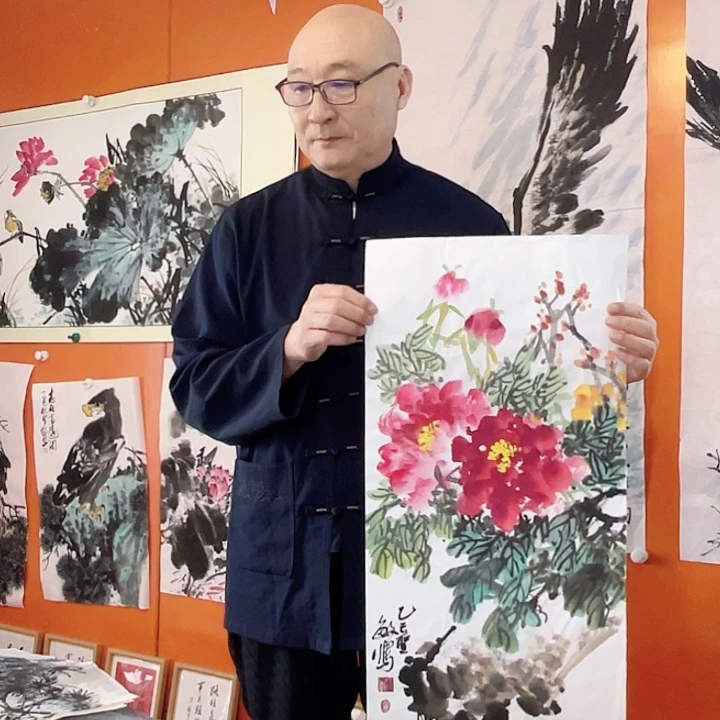 国画张圣敏先生纯手绘作品