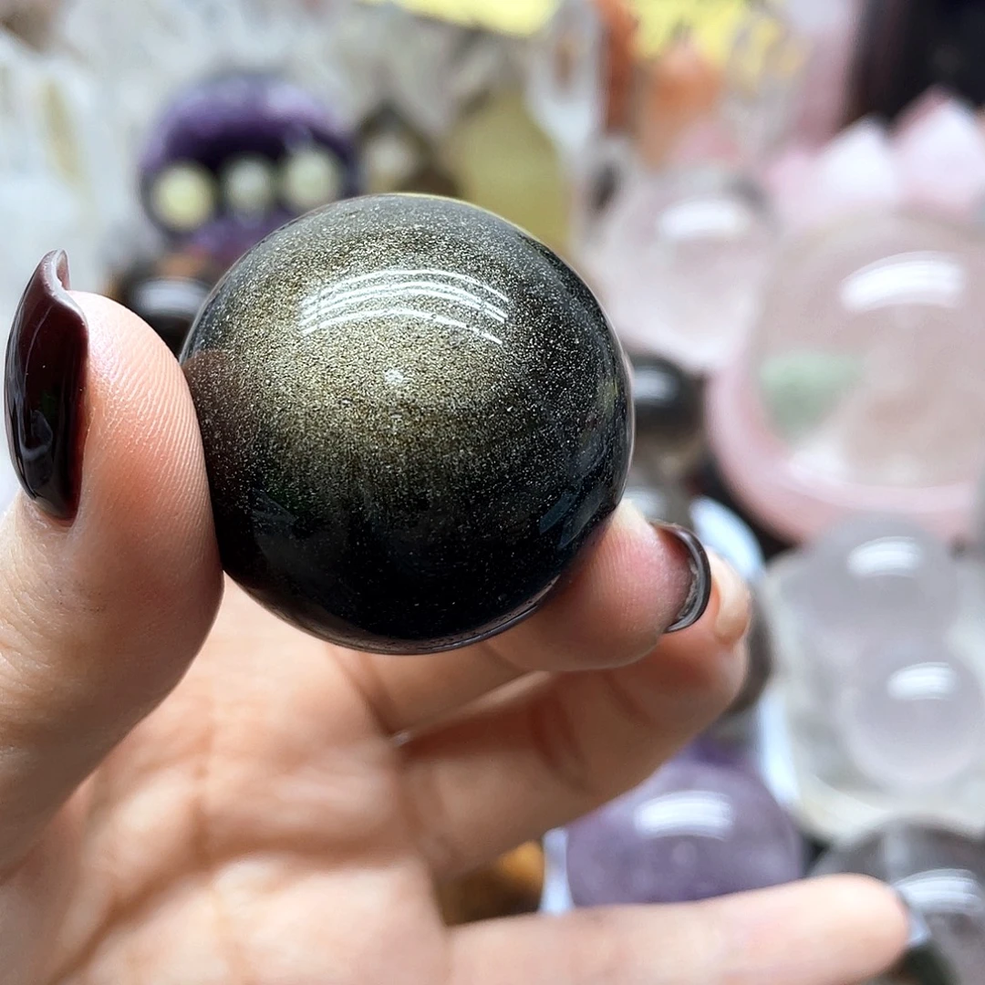 珠宝半成品水晶未镶嵌21 35mm