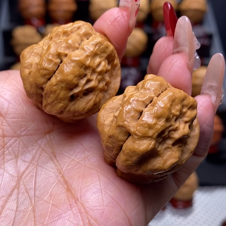 文玩核桃把件修*赤霄金蟾3号