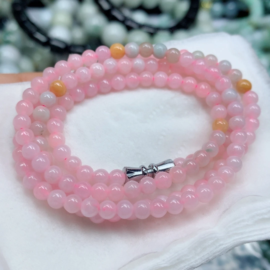 翡翠颈饰未镶嵌手串