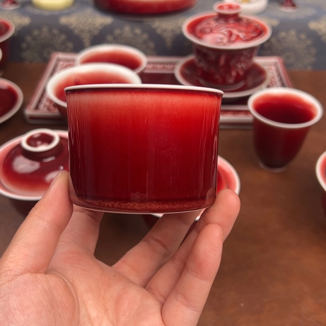 用***1陶瓷景德镇陶瓷郎红