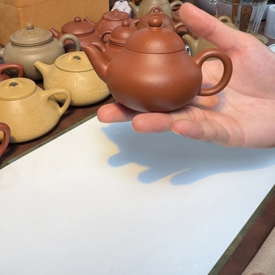 茶壶紫砂微瑕梨形