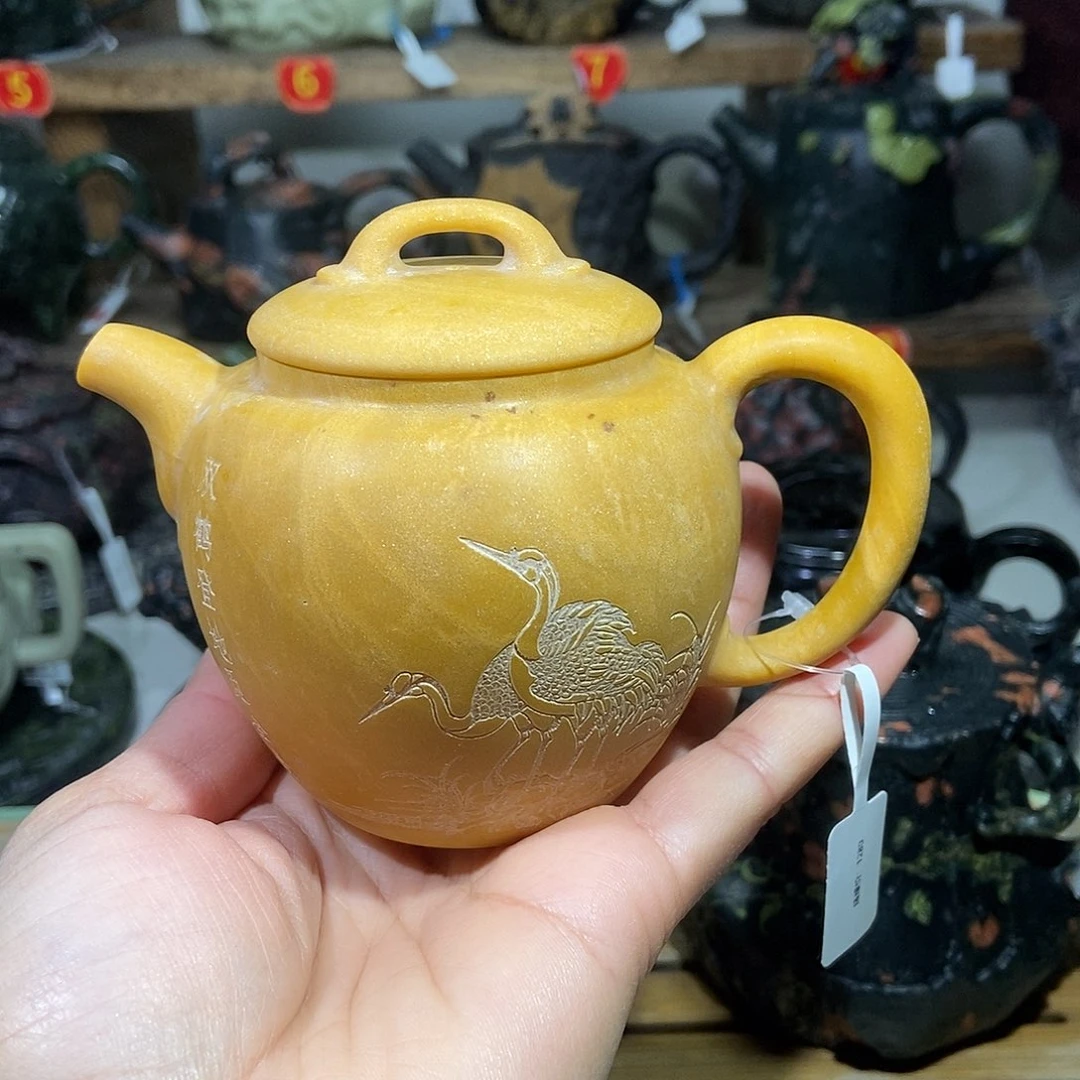 黄腊石精品壶200cc