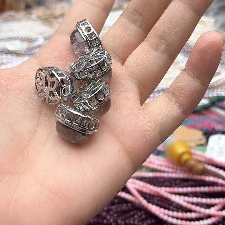 未镶嵌玛瑙/玉髓珠宝半成品一个幽灵水晶魔盒随机发