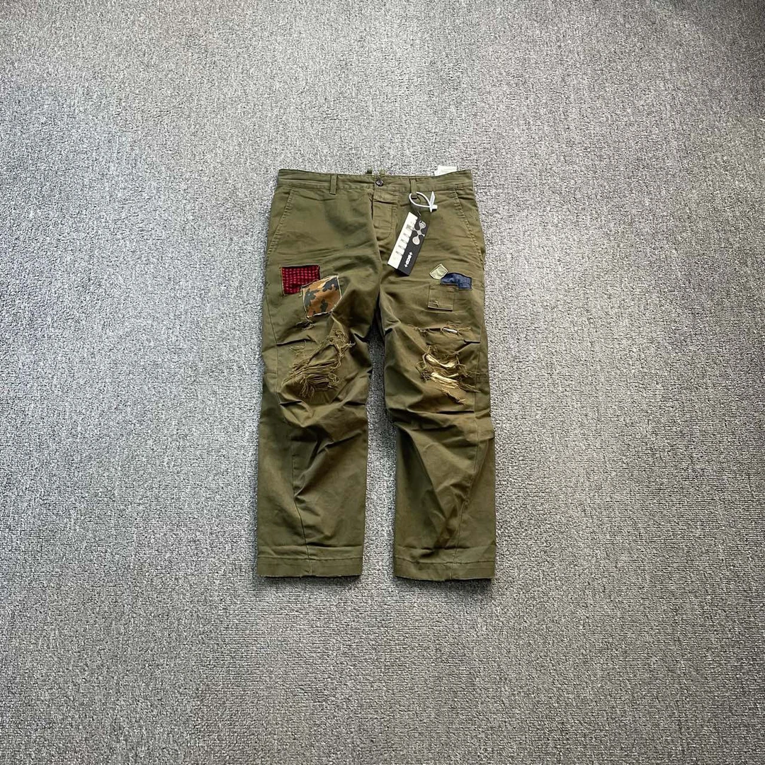95新 maje c617 DSQUARED2 补丁牛仔裤 46码 904762