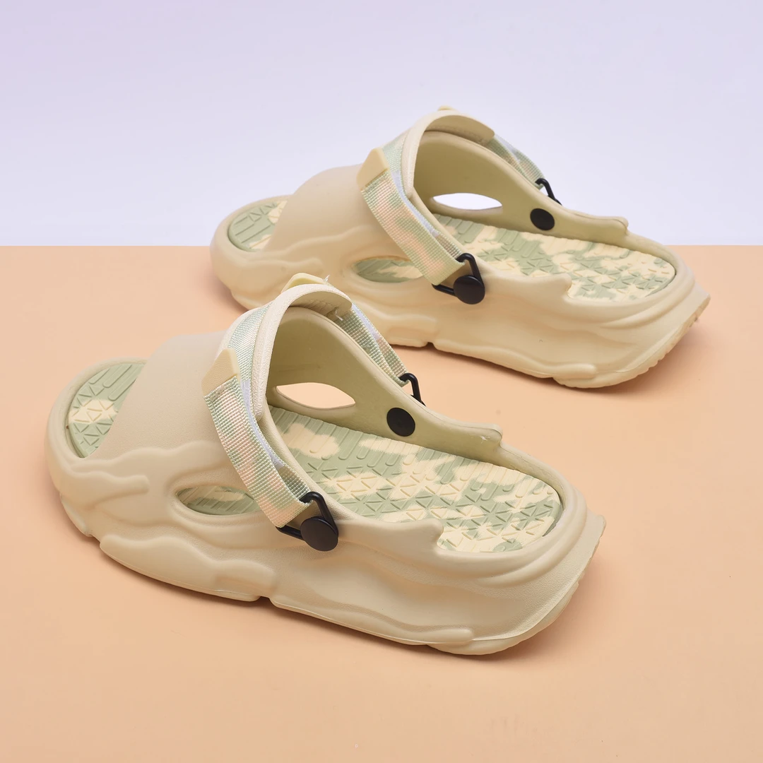 拖鞋女士夏季2025新款外穿厚底增高防滑踩屎感凉拖户外情侣沙滩鞋