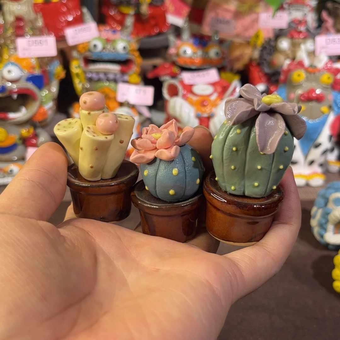 泥塑纯手工茶宠摆件
