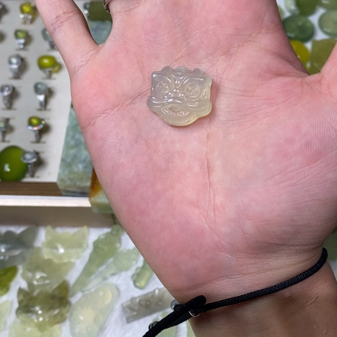 未镶嵌岫玉吊坠(不含链)