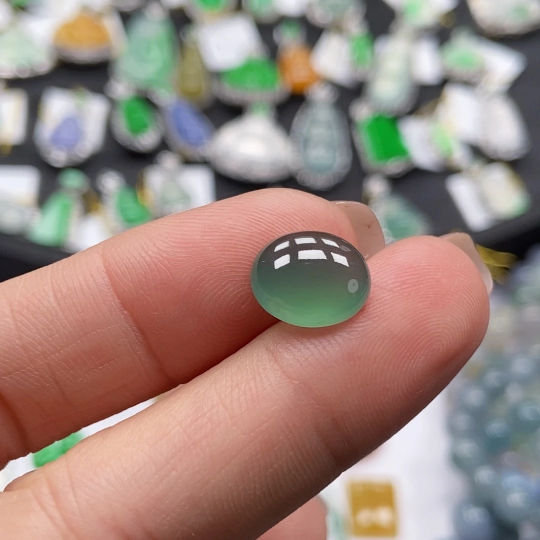 翡翠裸石裸石蛋面