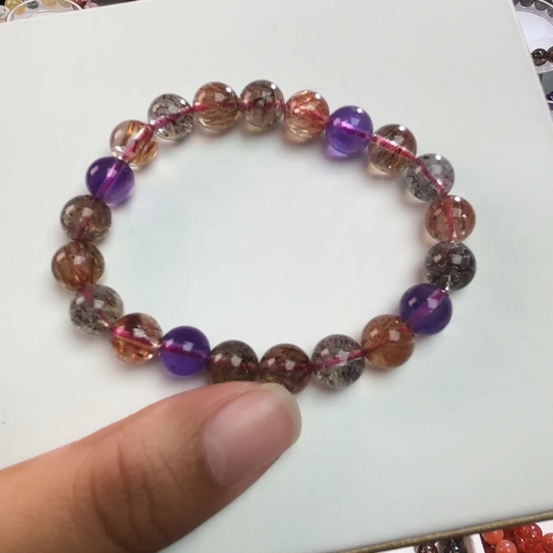 未镶嵌手链水晶火*手串