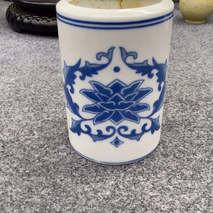 茂***源景德镇釉中青花陶瓷花瓶