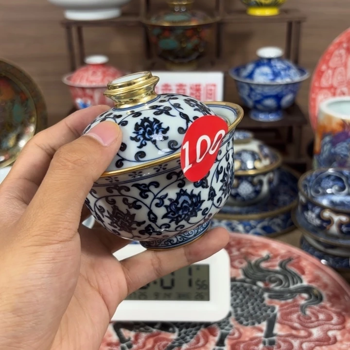 菜***坑景德镇手工手绘陶瓷