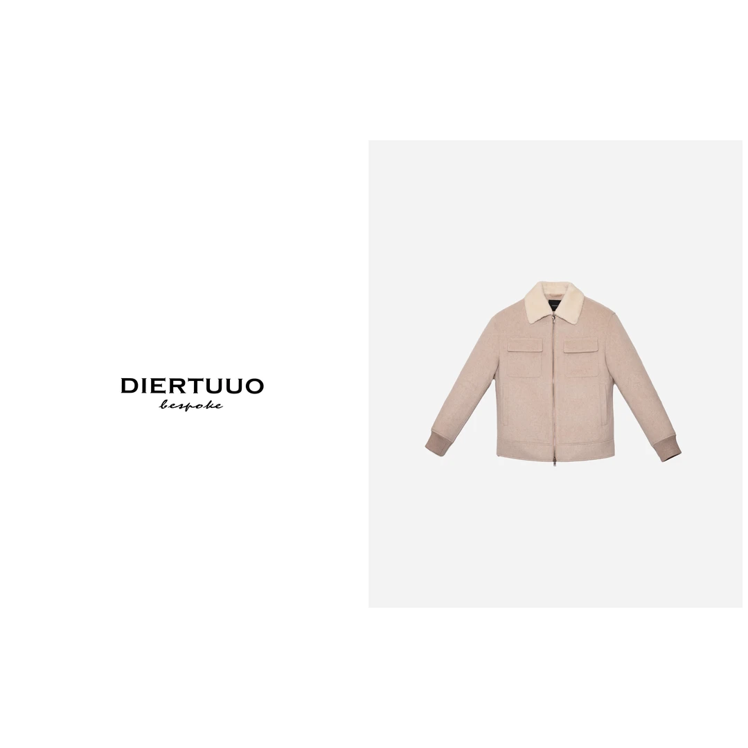 DIERTUUO迪途-男士时尚休闲百搭经典简约翻领保暖羽绒服9071