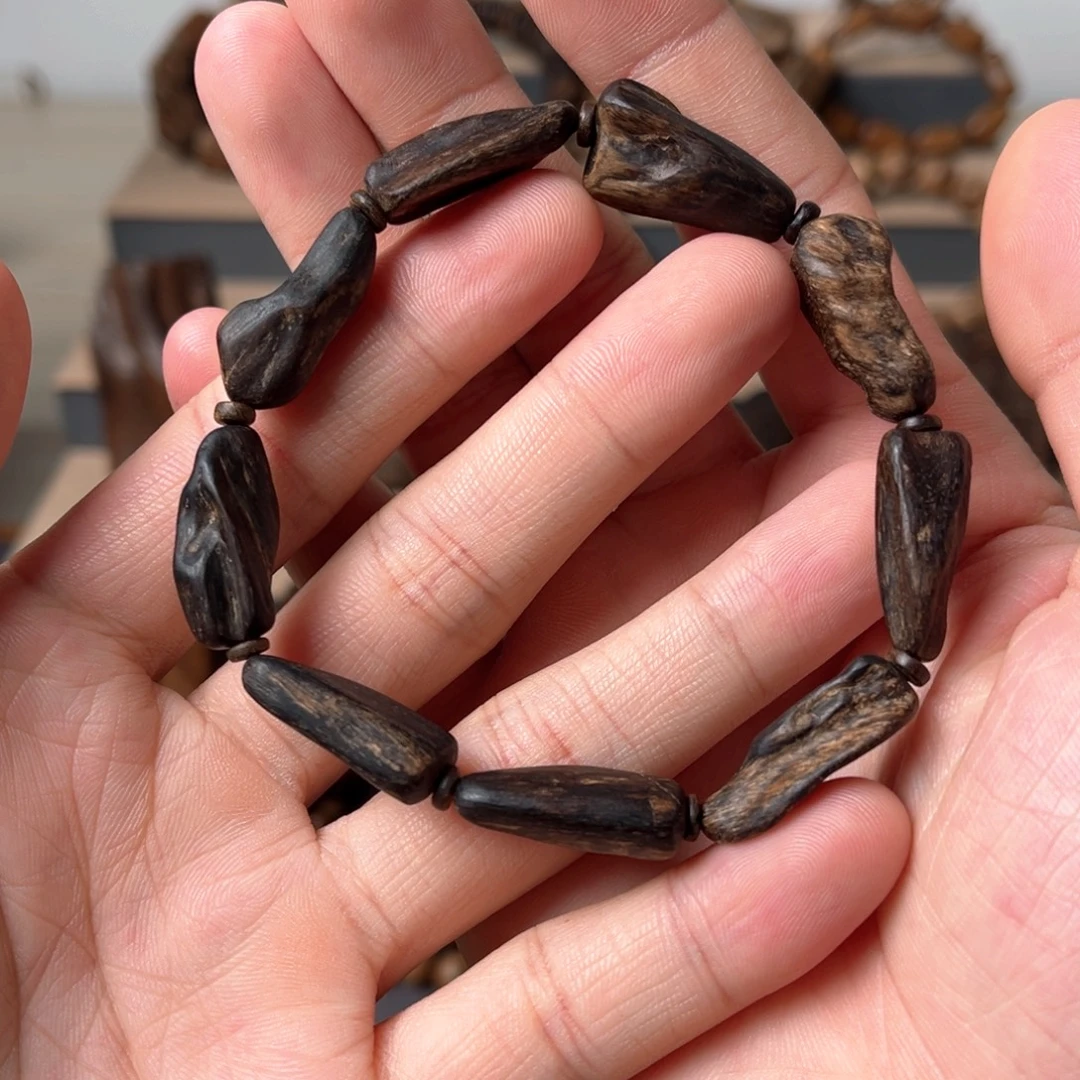 沉香手串文莱老料沉水12.5克