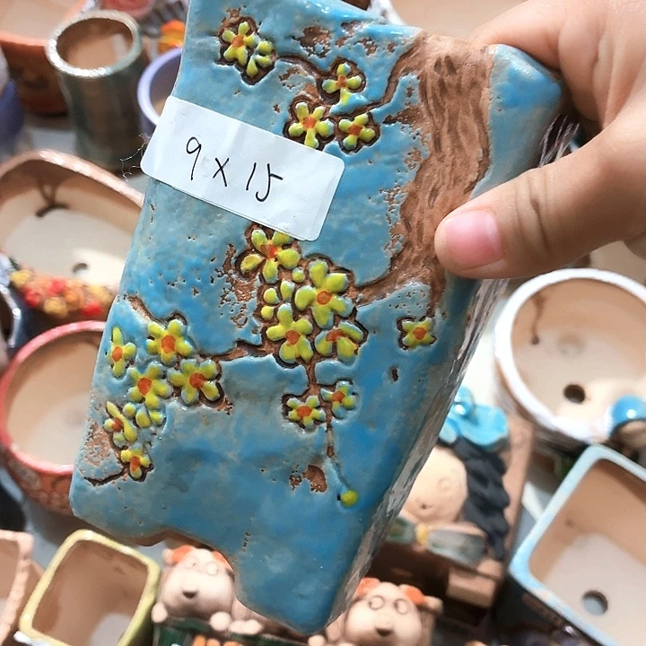 多肉花盆满15包邮