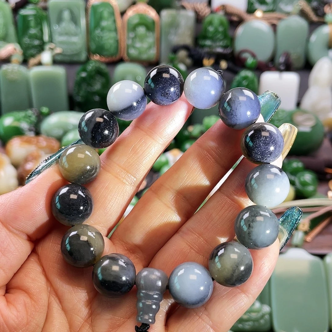 和田玉手串未镶嵌