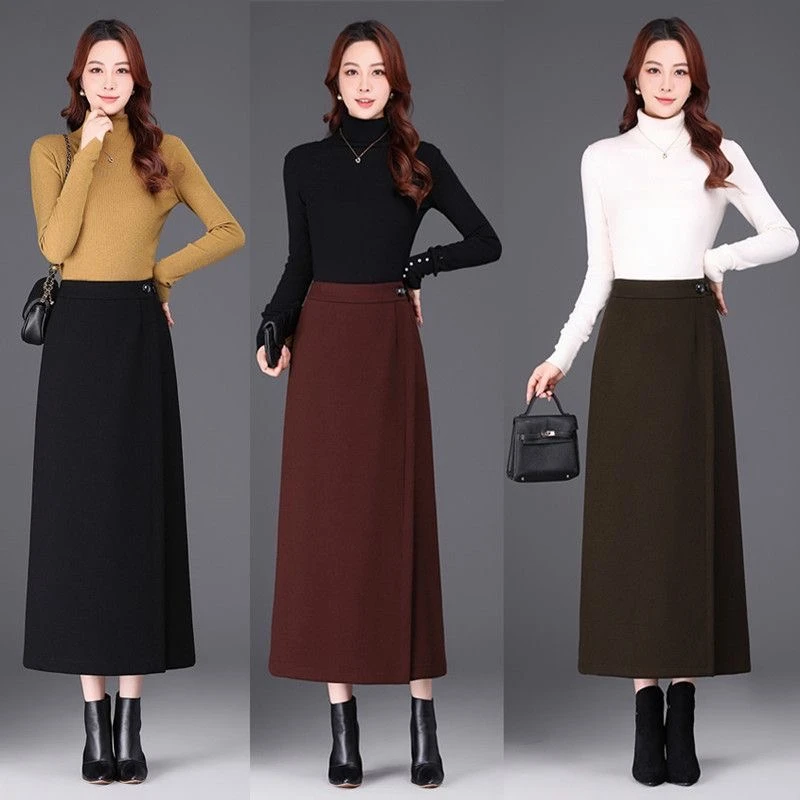 2025秋冬新款气质长裙一片式别致时尚直筒开叉包臀裙