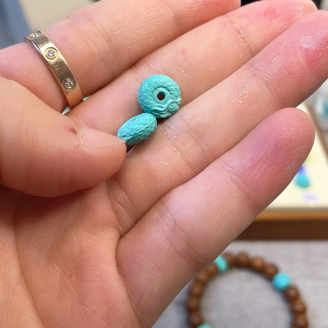 原生态湖北松配饰尺寸10