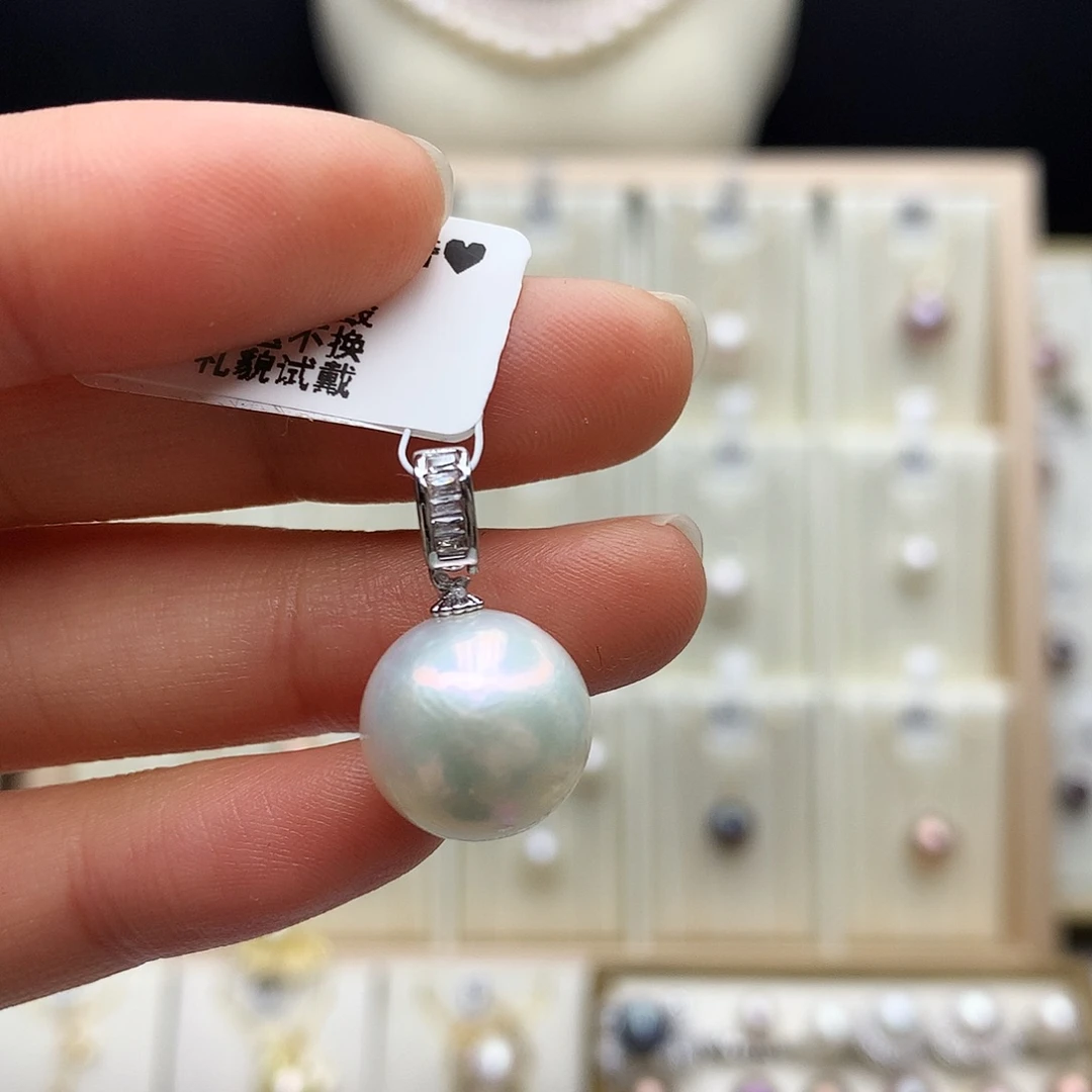 颈饰淡水珍珠合金