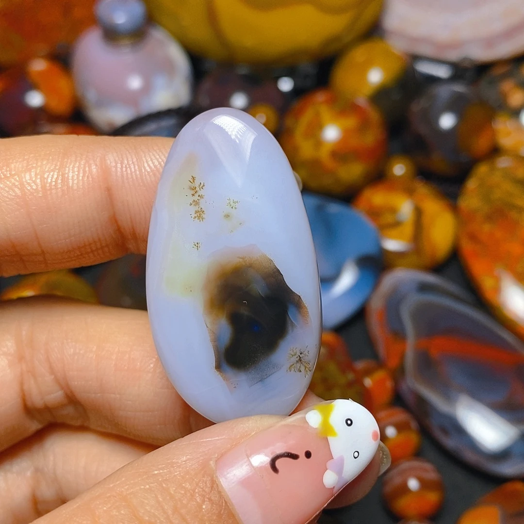 玛瑙/玉髓未镶嵌颈饰