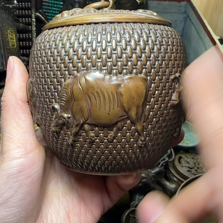 铜器把玩摆件链接