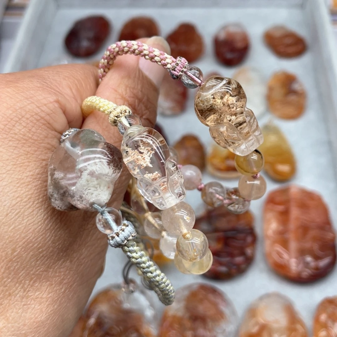 水晶吊坠(不含链)未镶嵌