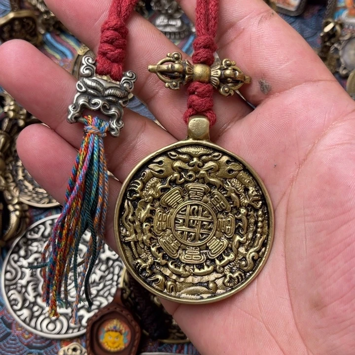 （*** 藏式风格九宫八卦牌