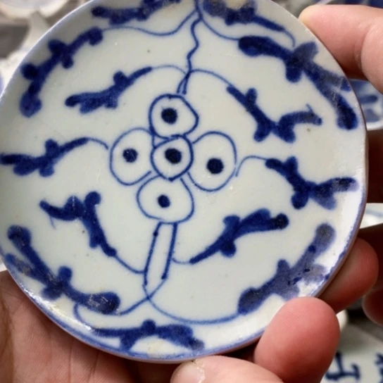 瓷片现代瓷器青花瓷片